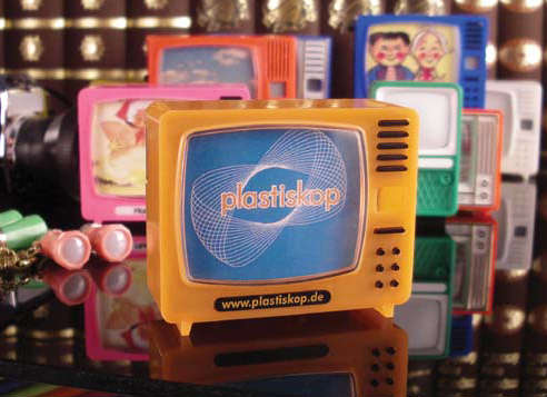 Plastiskop Klickfernseher Gucki als Fotogeschenk